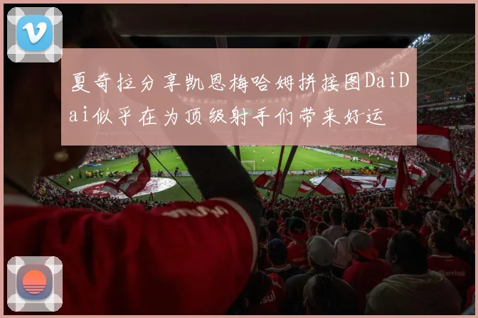 夏奇拉分享凯恩梅哈姆拼接图DaiDai似乎在为顶级射手们带来好运